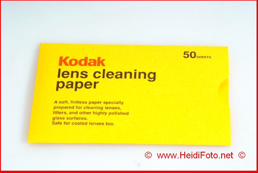 Kodak Optikpapier Reinigungspapier Leans cleaning paper